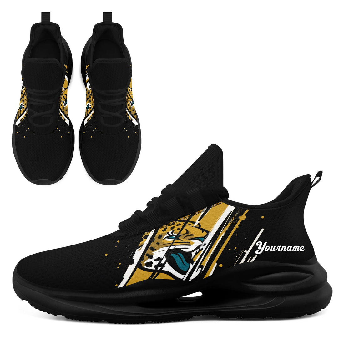 Custom Florida Personalized Team Fan Gear Sneakers _ Unisex Gameday Athletic Shoes Custom Team Name Sports Runners FN079-E020219-16