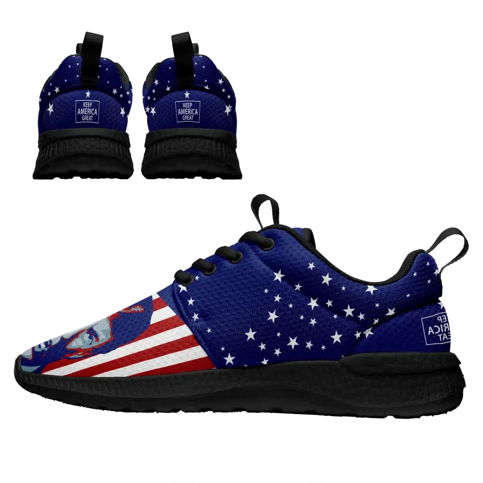 Personalized Sneaker BLD shoes, Casual shoes for Independence Day July 4th, BLD1-C0601