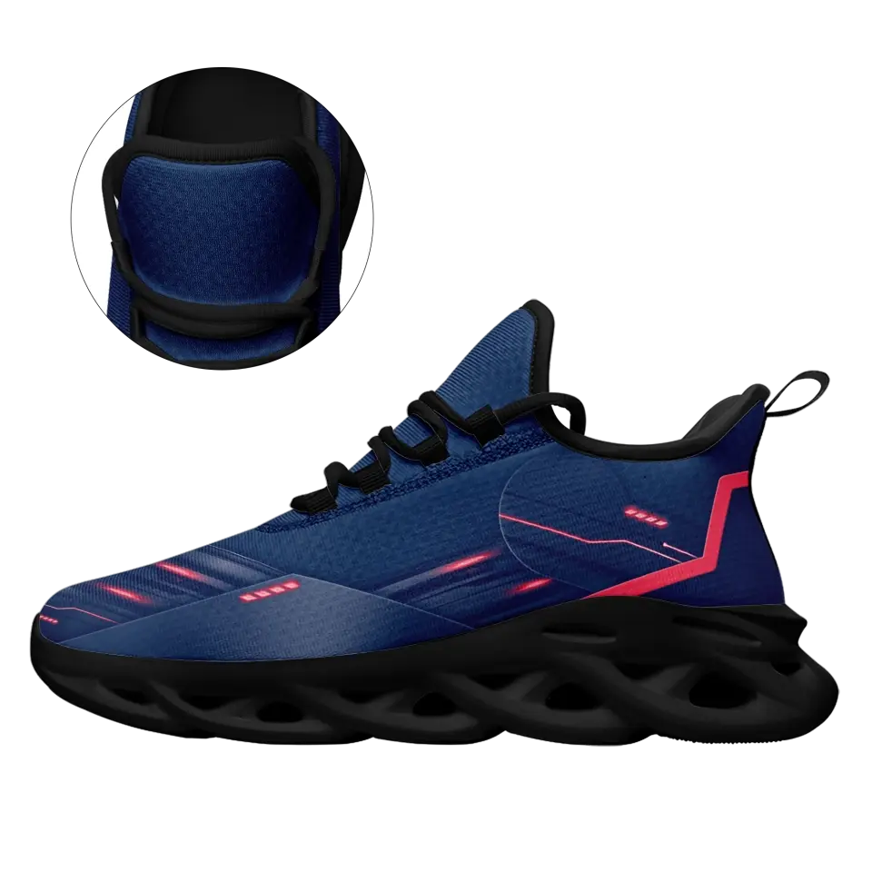 Personalized Lightweight Work Trainers Gym Sneakers running Shoes print name/ logo With best quality, MS-C0603