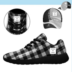 Custom Run Sneaker and Hat Combo 	
Personalized Unique Combo Deal,PR111-24026101-FN-026-24026106