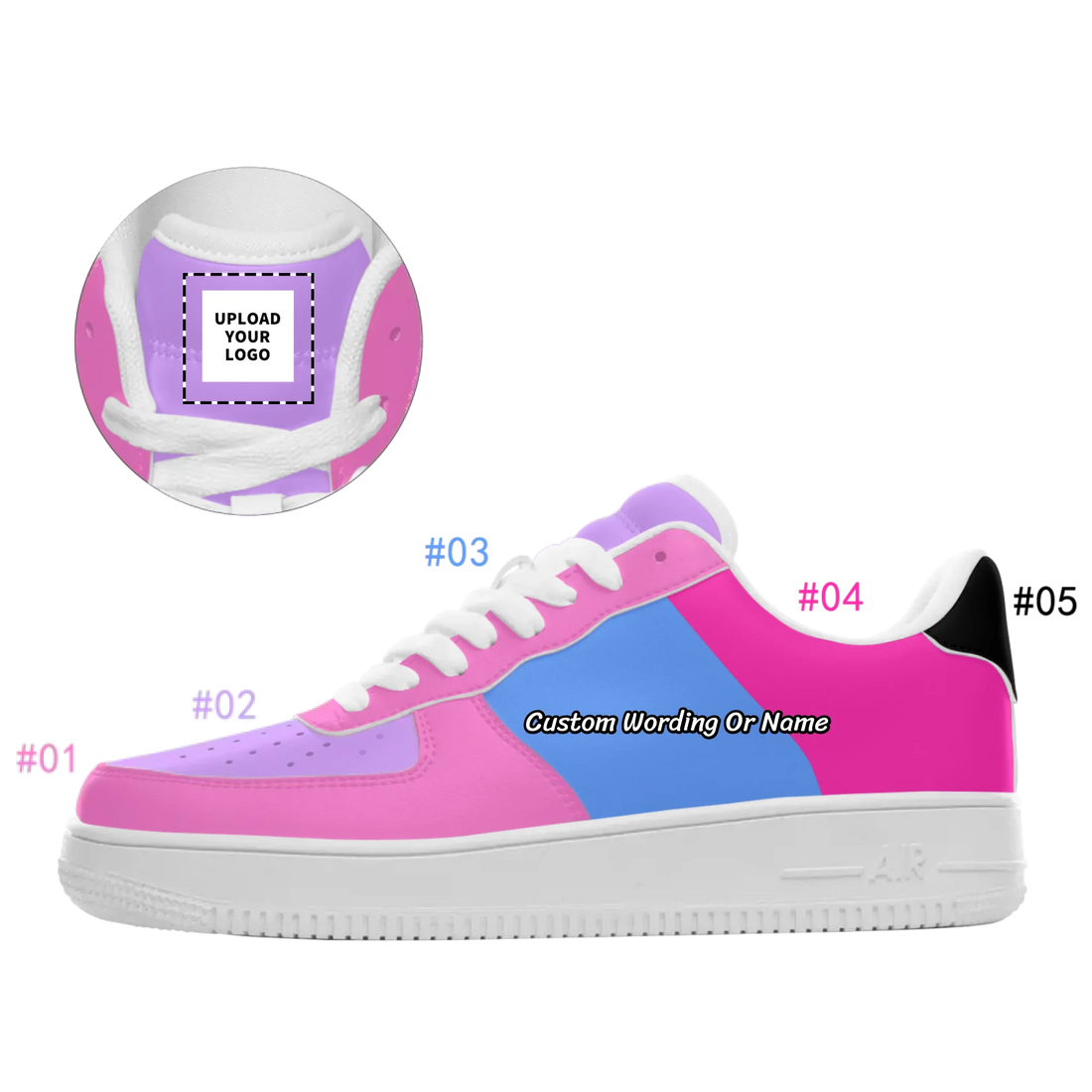 Shoes Text Custom Shoes with Your Name or Logo | Personalized Footwear Online
